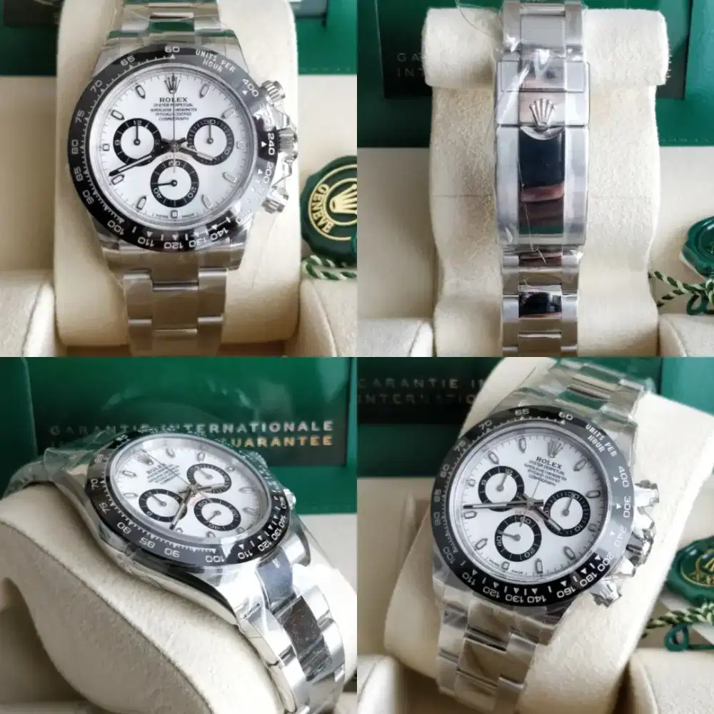 jam tangan Rolex Daytona 116500LN White 'Panda'