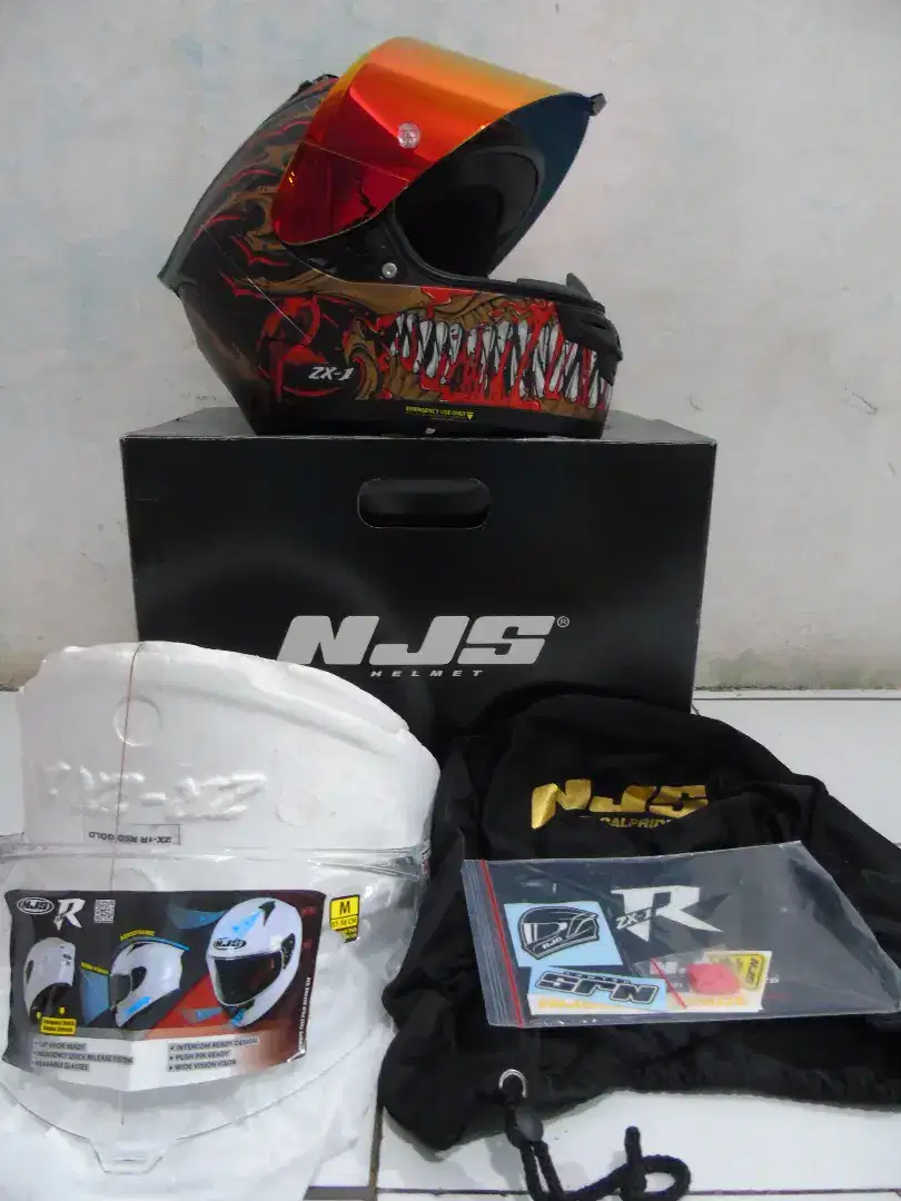 Helm fullface ZX1R UNDERWORLD doff size M