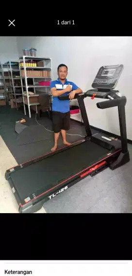 Treadmill elektrik super jumbo kokoh