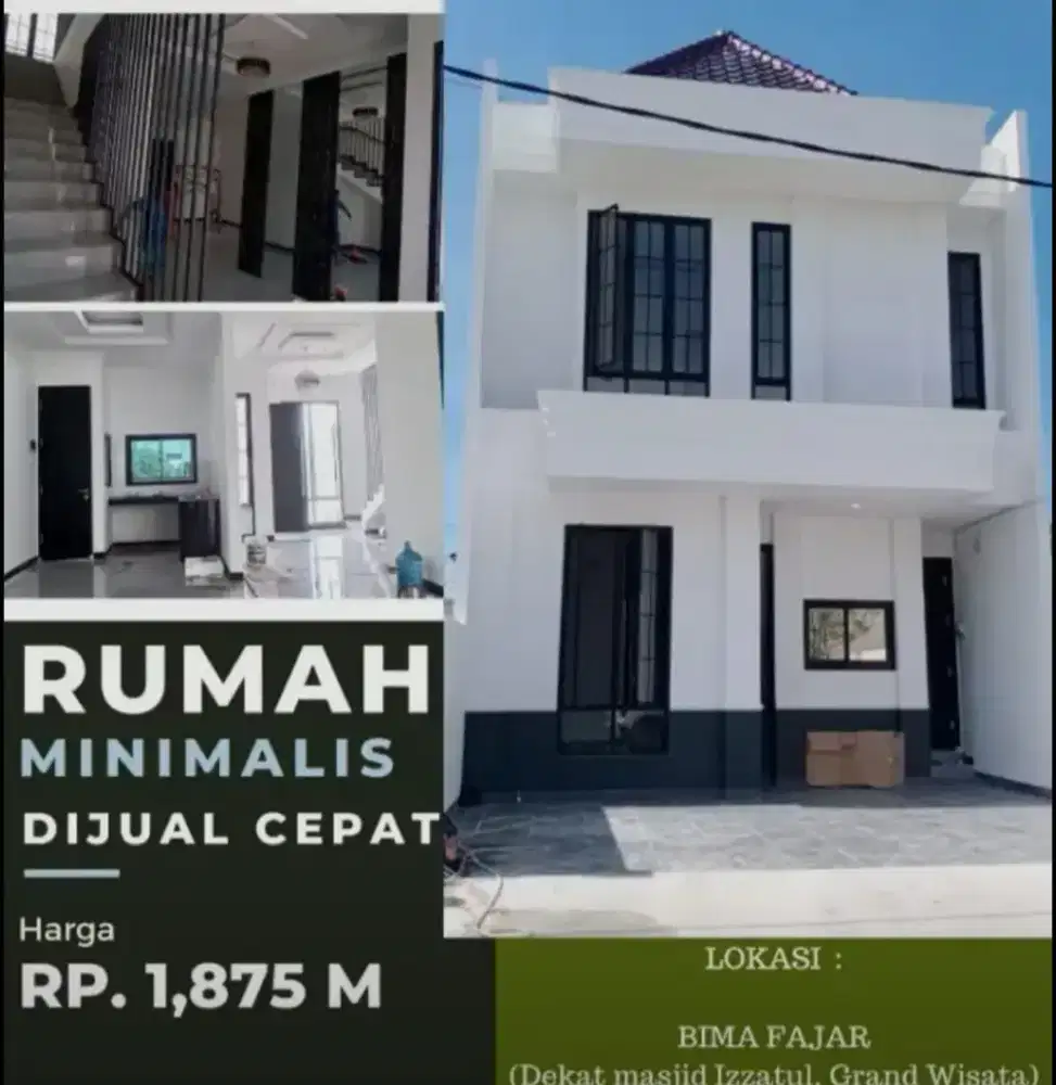 Bima Fajar Rumah Masih Baru Di Jual Cepat
