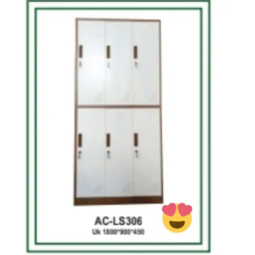 Loker bes 6 pintu