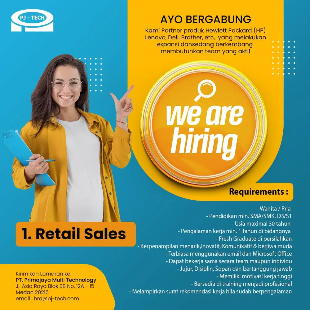 Sales counter cabang medan fair