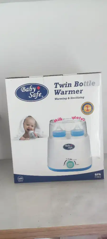 Harga baby safe twin best sale bottle warmer