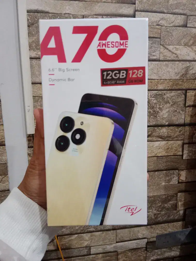 Itel A70 4+64gb garansi resmi