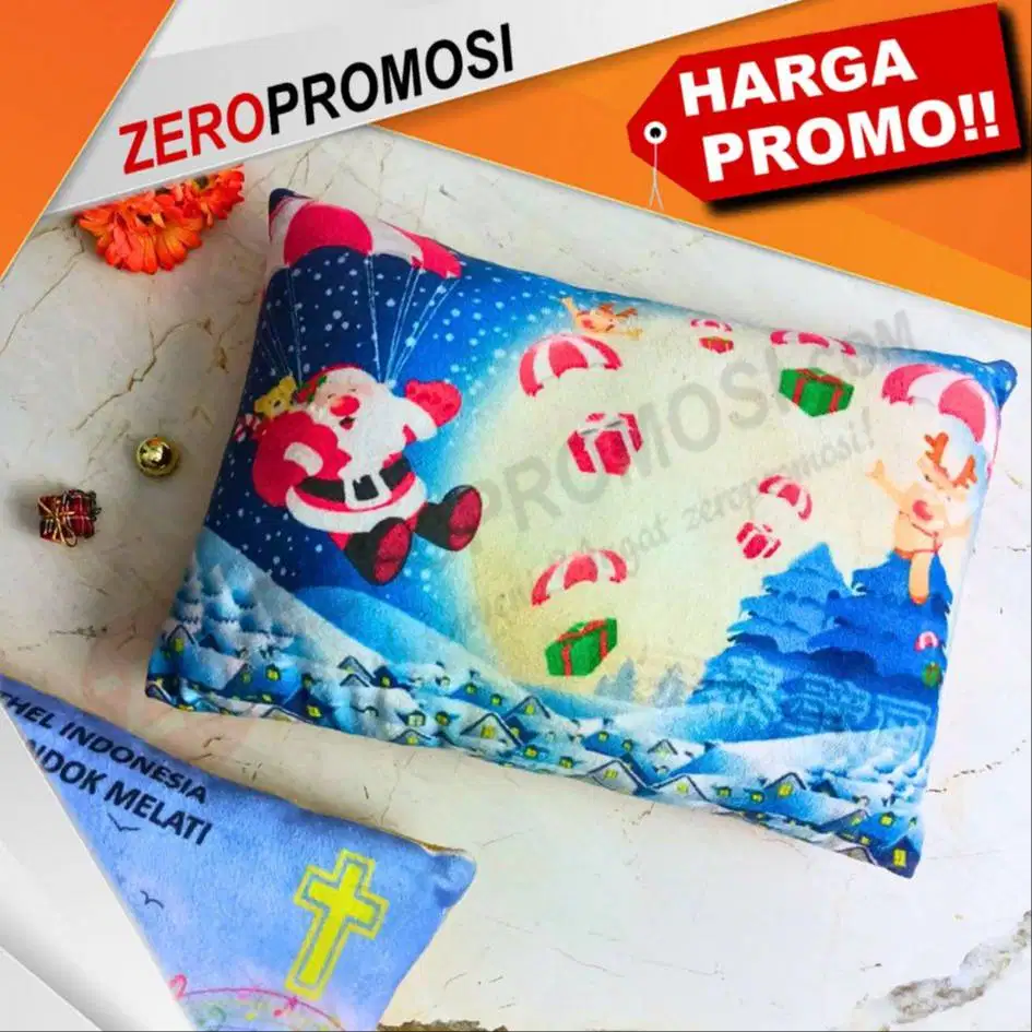 Bantal Custom Souvenir Bantal Printing Berkualitas