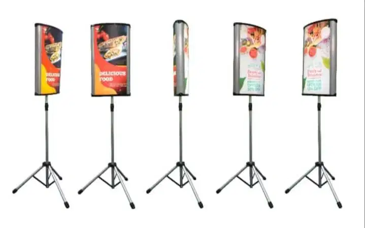 Rotary light box LED ukuran 30 x 60 cm