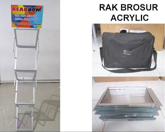 Rak Brosur portable
