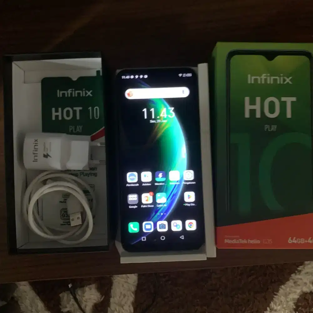 hp second infinix hot 10 play