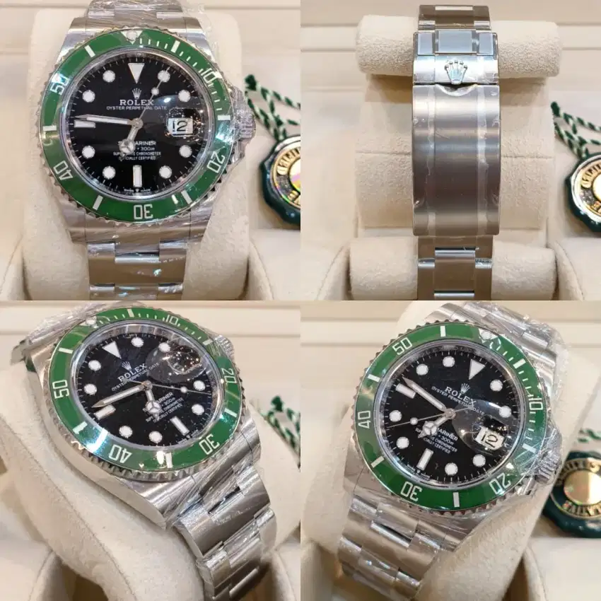 jam tangan Rolex Submariner Green 41mm 126610LV