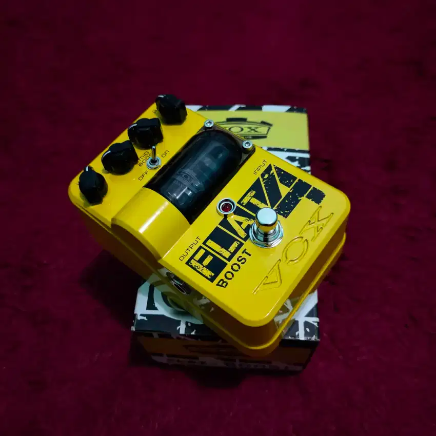 Efek gitar Vox Flat4 Boost Overdrive