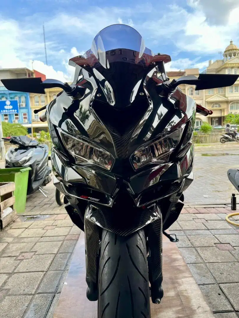 Ninja ZX 25 R non ABS (modifikasi)