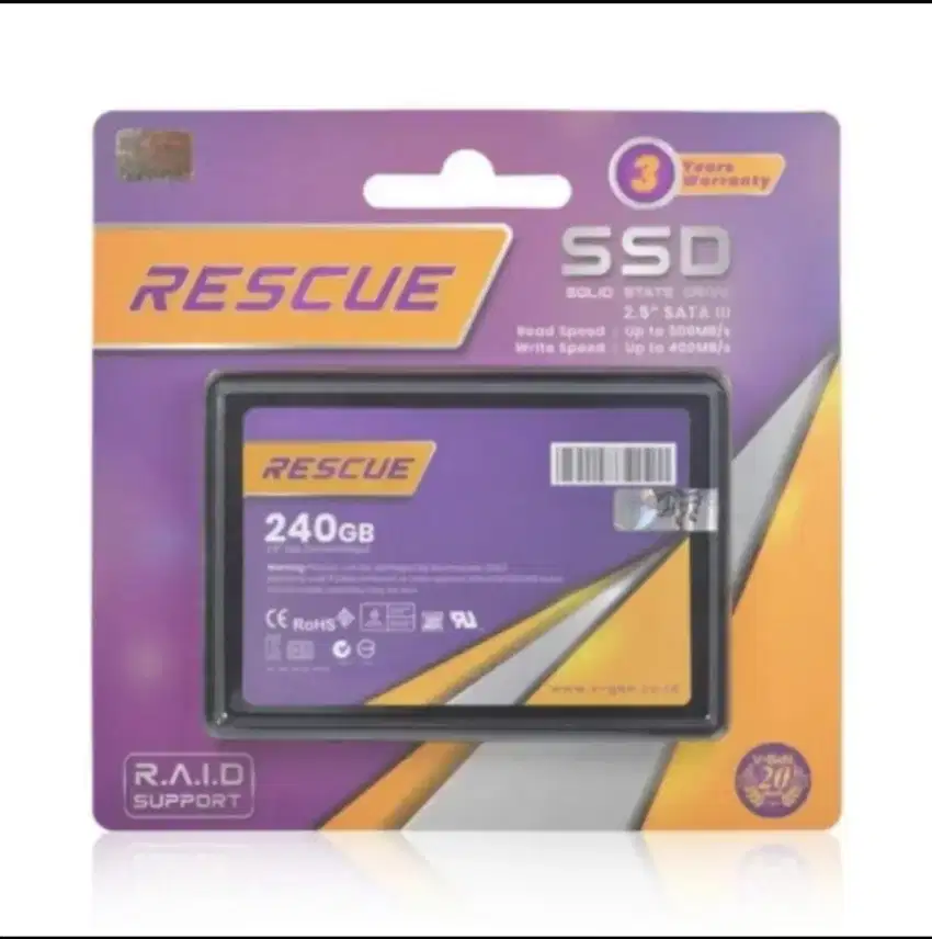 Ssd V-Gen 240Gb Sata 3 Vgen 240 Gb Ssd240Gb Resmi 2.5 Rescue