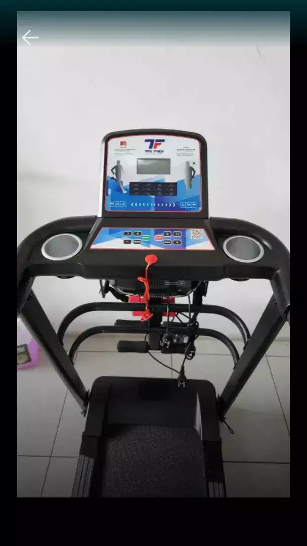 Alat fitnes treadmill elektrik TL 607/Aplikasi Swift