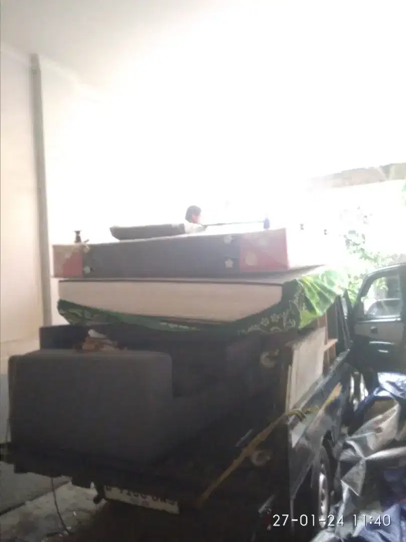 Jasa pindahan rumah kontrakan tangerang mengunakan pickup losbak