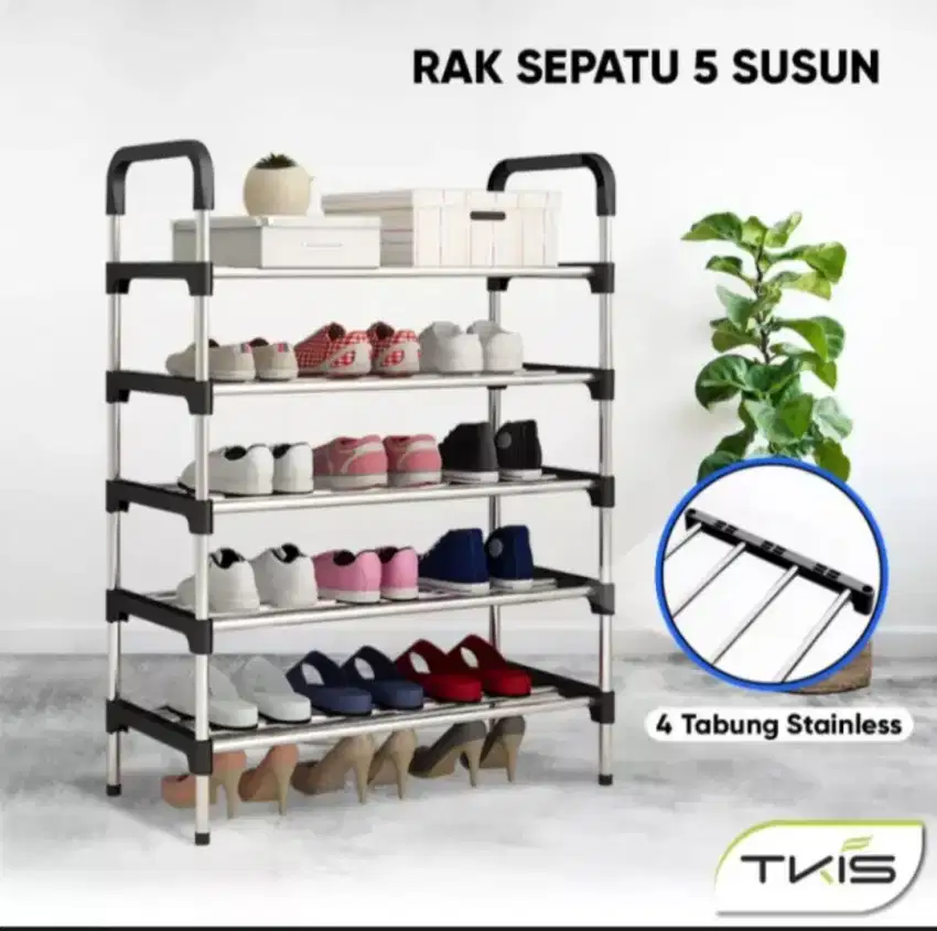 RAK SEPATU 5 SUSUN