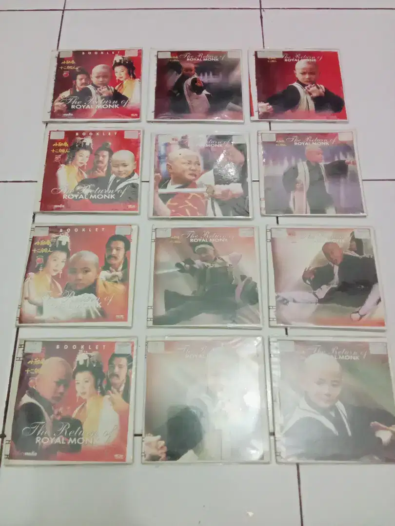 Borongan film VCD the return of royal monk