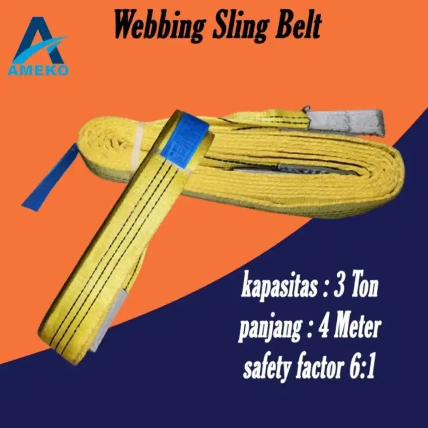 WEBBING SLING BELT/ Trekbelt 3 Ton