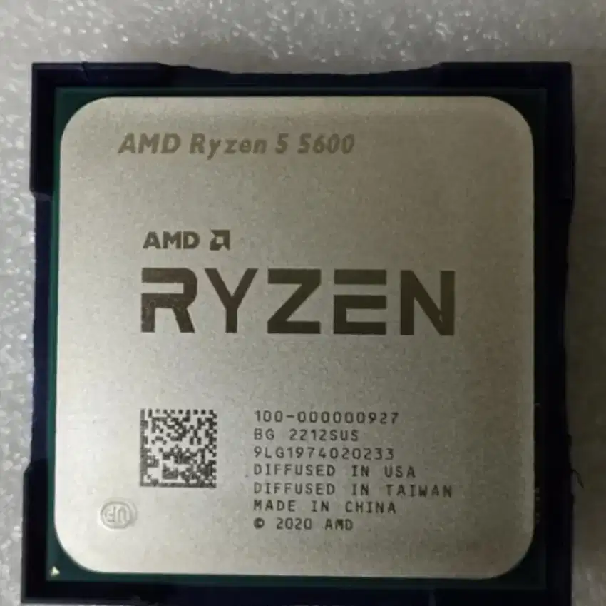 AMD Ryzen 5 5600 3.5Ghz Up To 4.4Ghz Cache 32MB AM4 [TRAY] - 6 Core