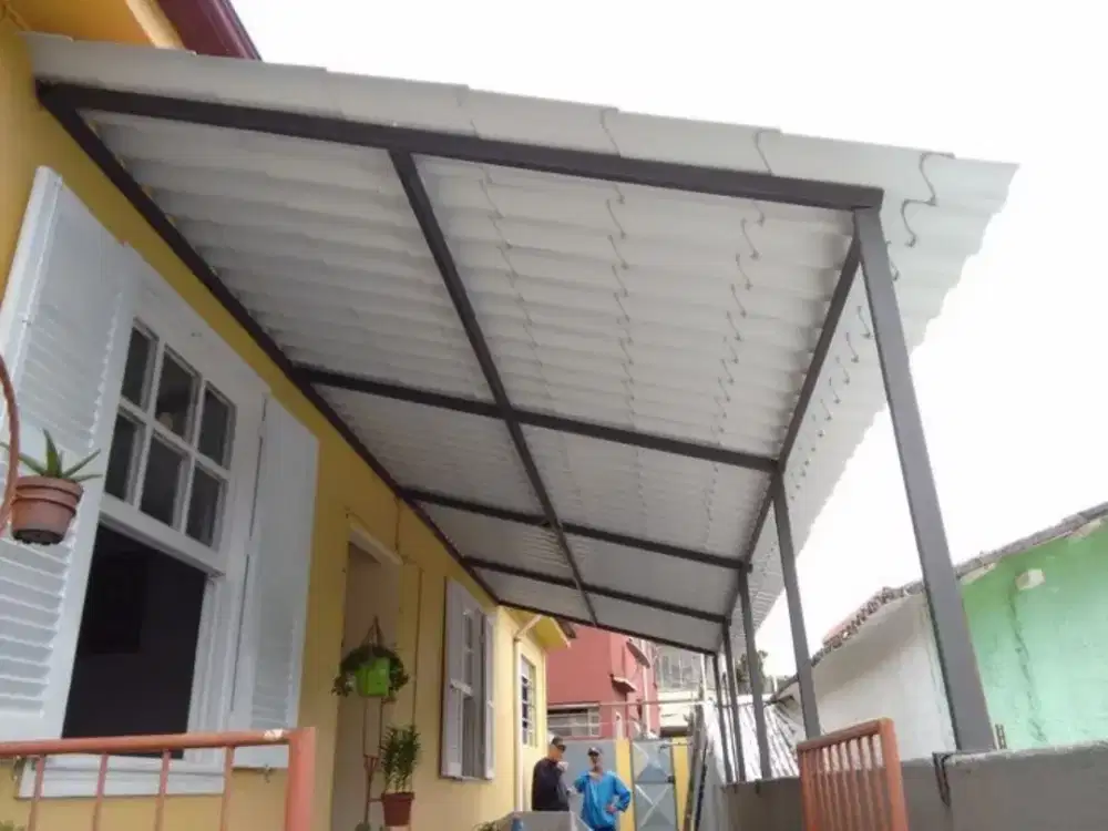 Kanopi alderon minimalis