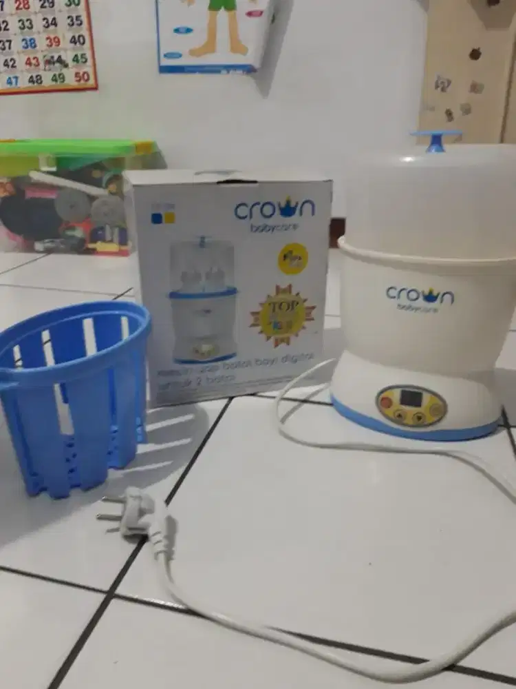 Pemanas susu crown digital