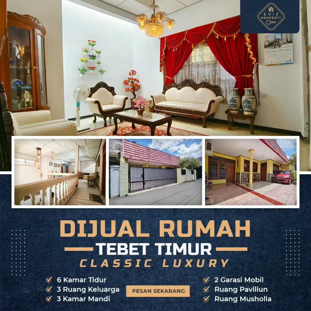 Rumah Strategis di Kawasan Tebet Timur