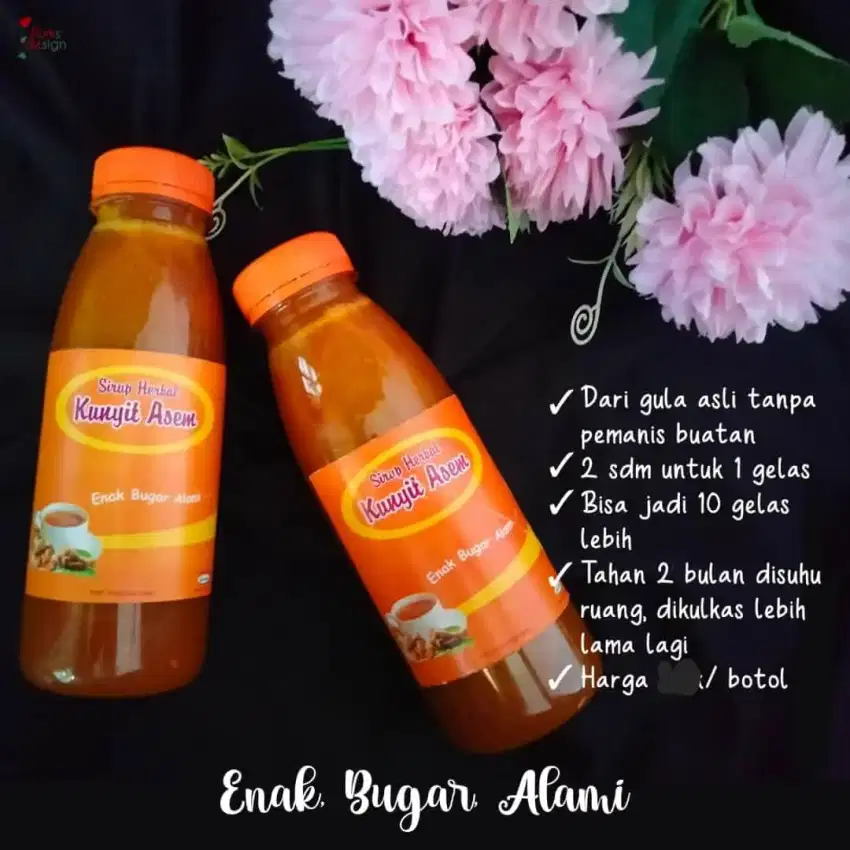 Jual Minuman Kunyit asem