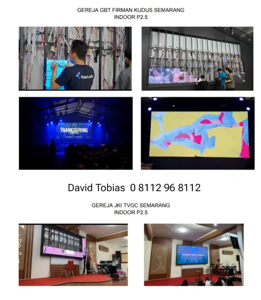 PixelLabs Videotron Indoor terbaik Semarang