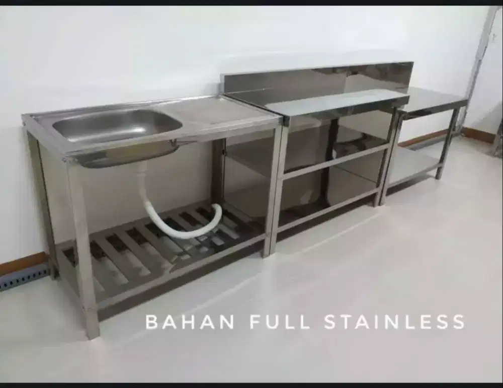 MEJA DAPUR STAINLESS