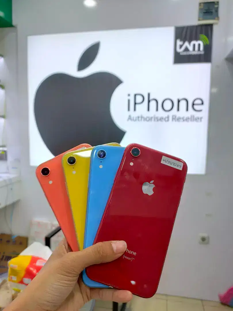 Iphone XR 64GB Black n Blue Second Mulus Guys