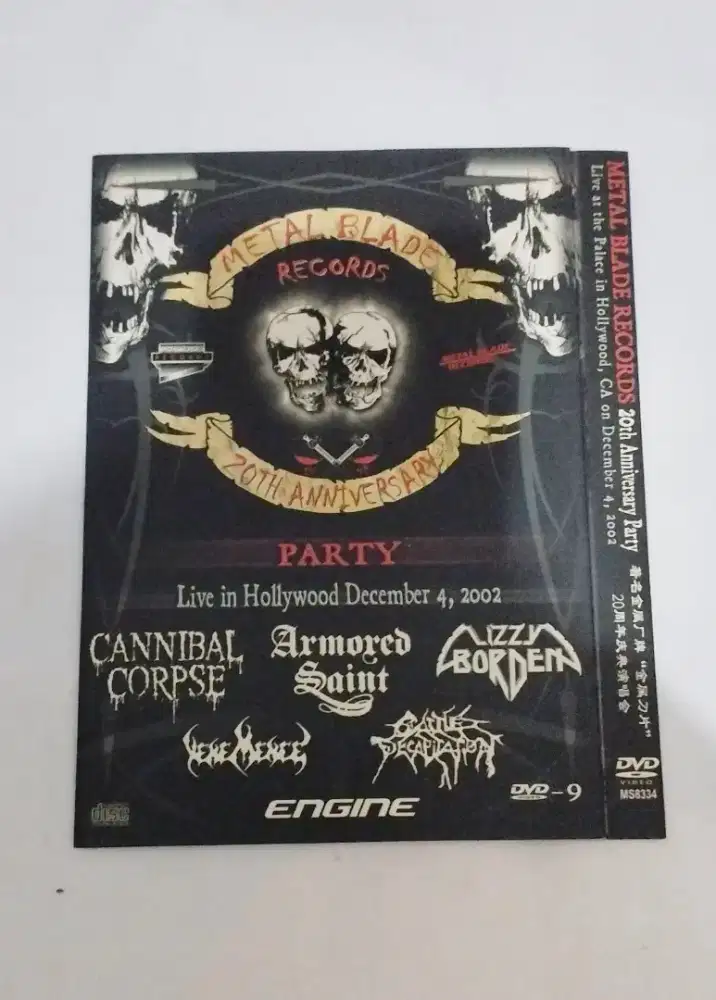 DVD HK - Metal Blade Live