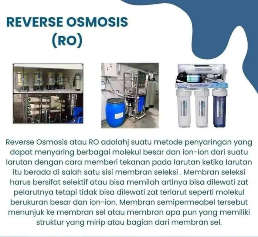 Mesin RO spesialis