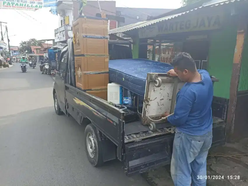 Jasa pindah rumah kontrakan jakarta , jasa sewa mobil pickup bak