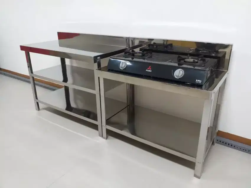 MEJA DAPUR STAINLESS