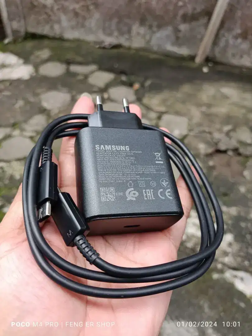 Charger Ori Samsung 45watt ( SUPER FAST CHARGING )