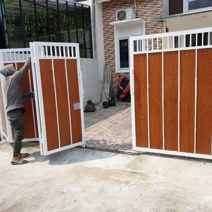 pagar lipat serat grc
