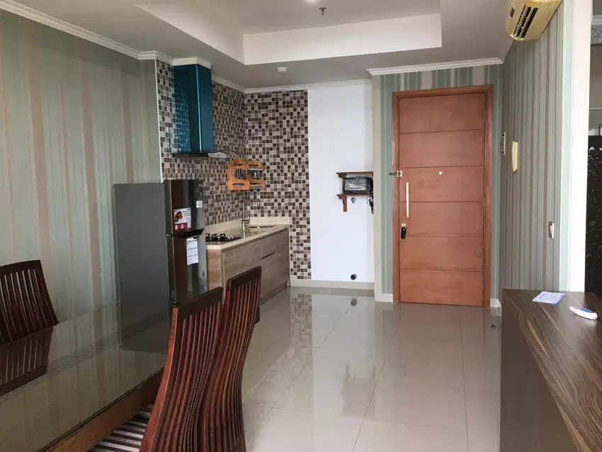 Sewa Apartement Ancol Mansion Middle Floor 1BR Full Furnished View Sea