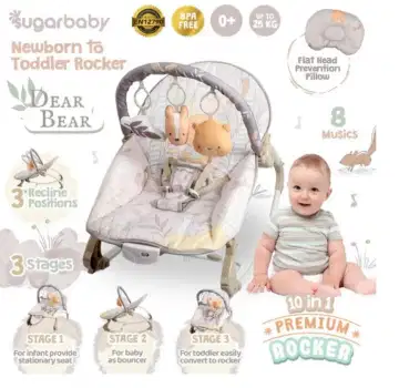 Bouncer sugar baby untuk hot sale newborn