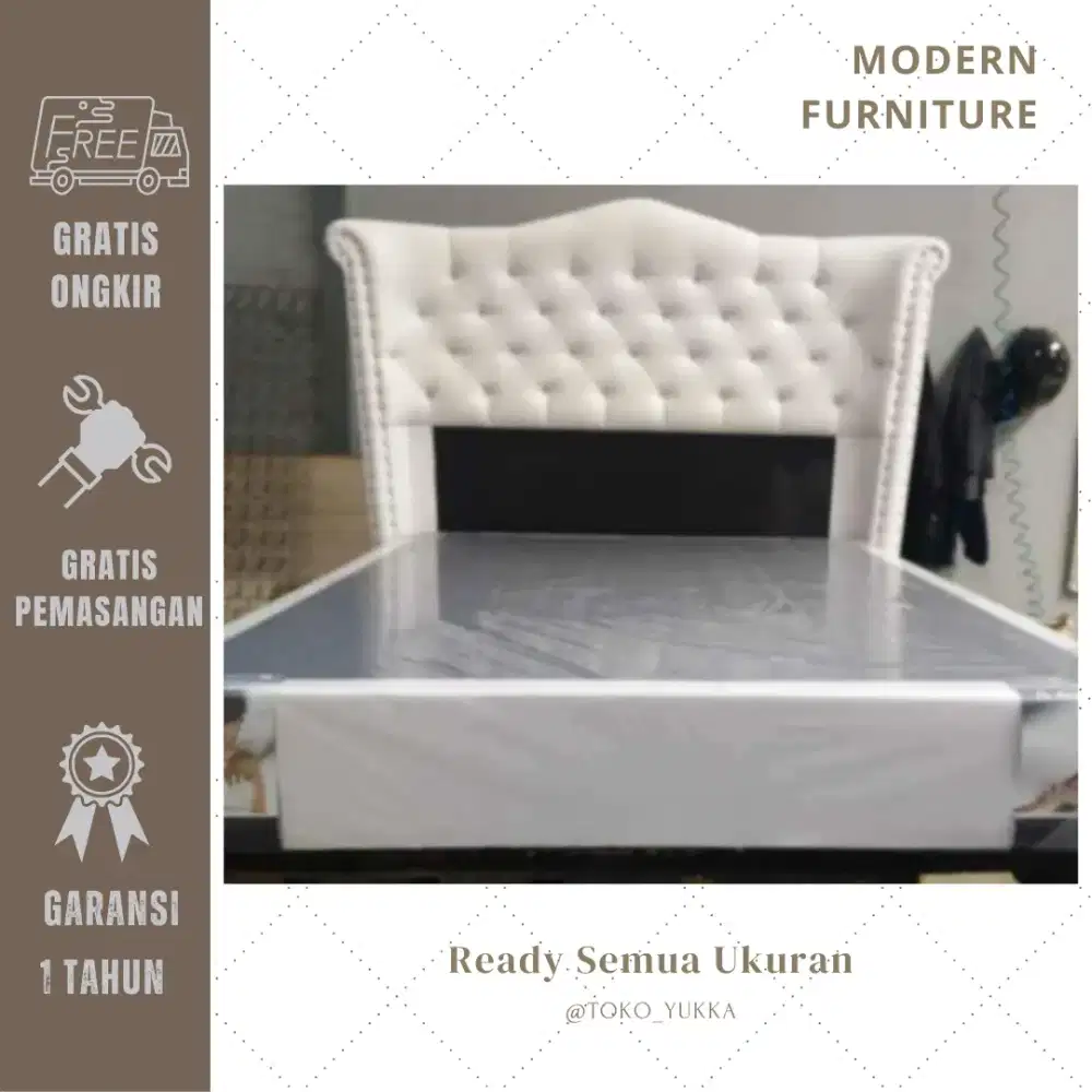 Dipan Divan Risbang Sandaran ukuran Custom