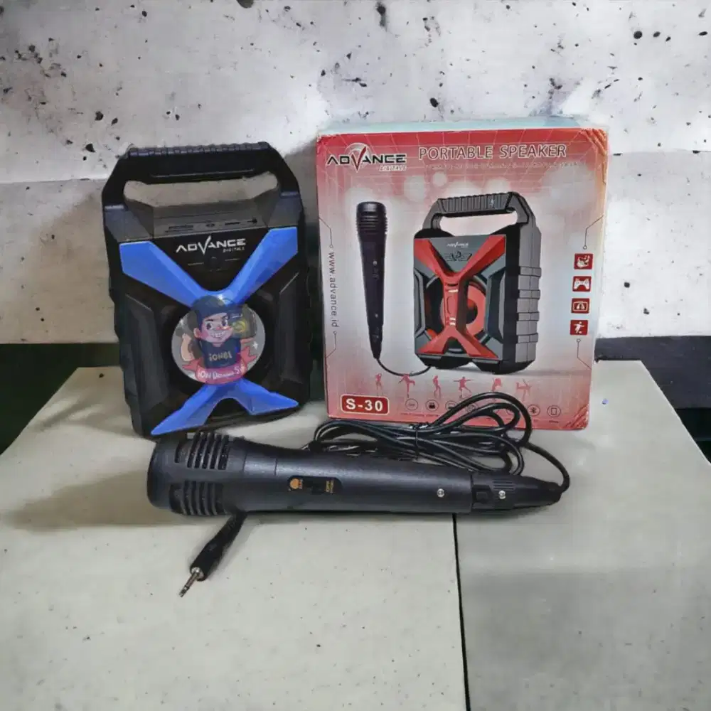 Speaker MusikBox Masteran Karaoke Radio Bluetooth AUX Sepiker musikbok