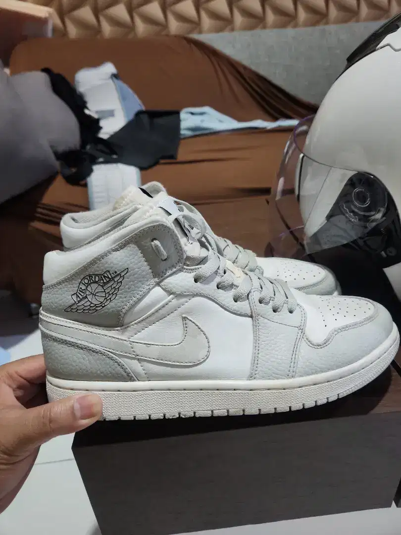 Nike Air Jordan 1 Mid Smoke Grey Camo