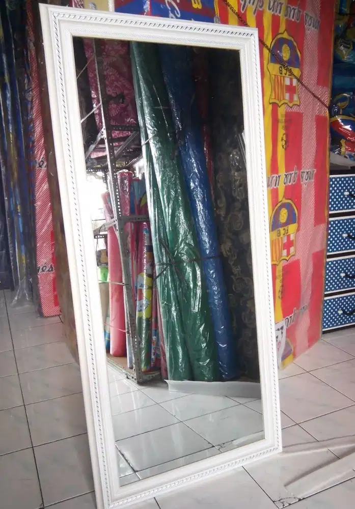 Kaca Cermin Rias Muka Full Badan Gantung Tempel Dinding Tembok (gpg)