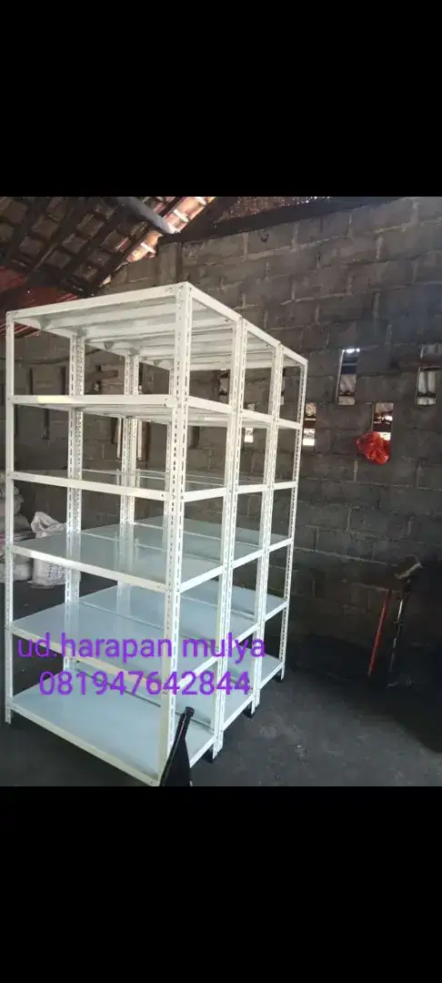 rak besi siku serbaguna harga murah