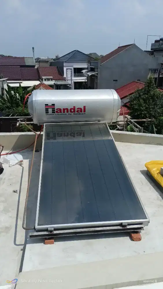 Pemanas air bekas original bergaransi