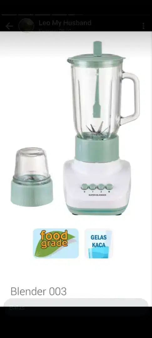 Jual Blender Kaca GMC
