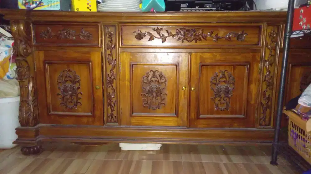 Bufet  jati jepara lawasan