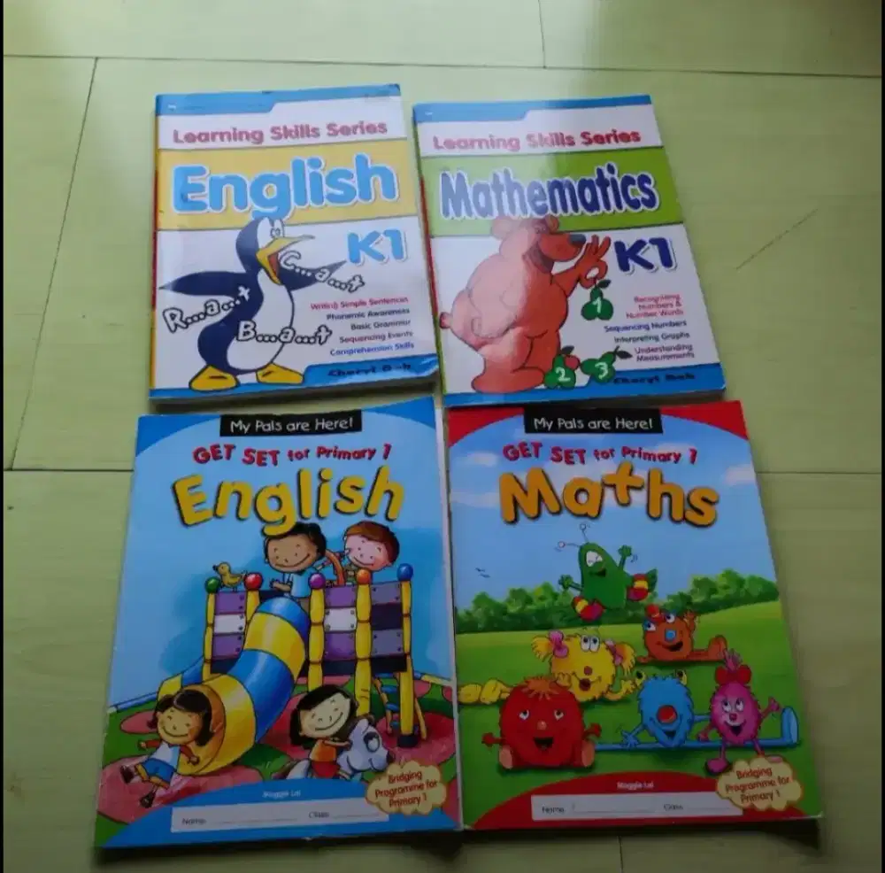 Buku Maths TK buku English TK buku Inggris TK buku matematika TK