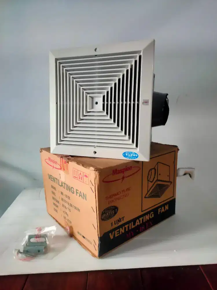 Maspion Kipas Ventilasi Hisap untuk plafon model MV-18EX