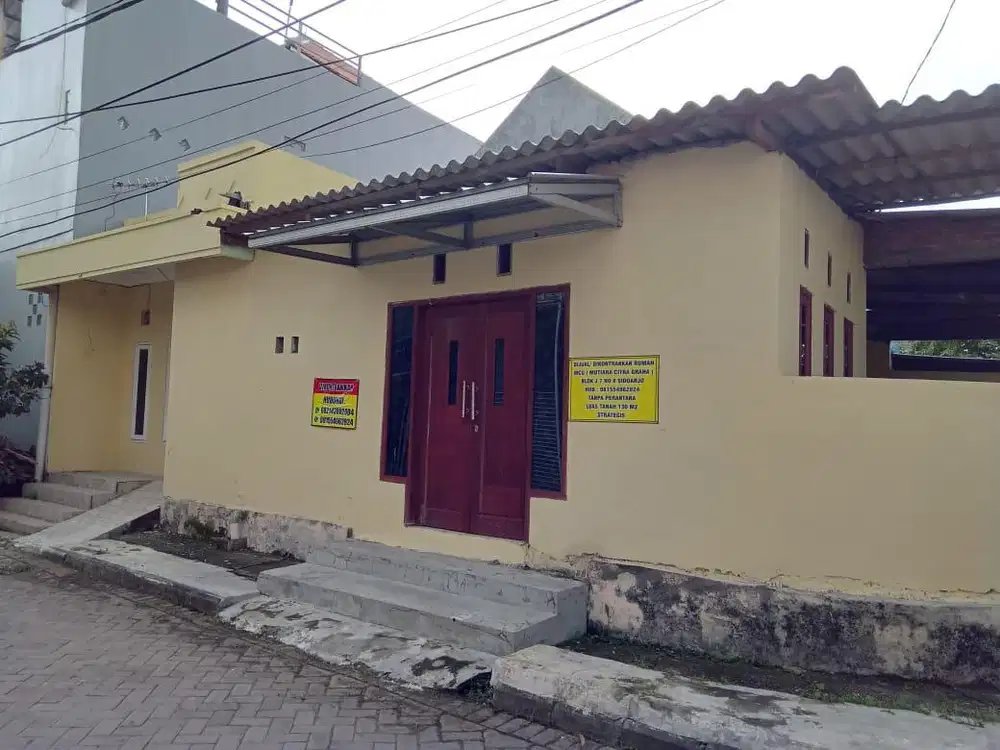 TERMURAH Jual Cepat Rumah Mutiara Citra Graha Nego Sampe Jadi