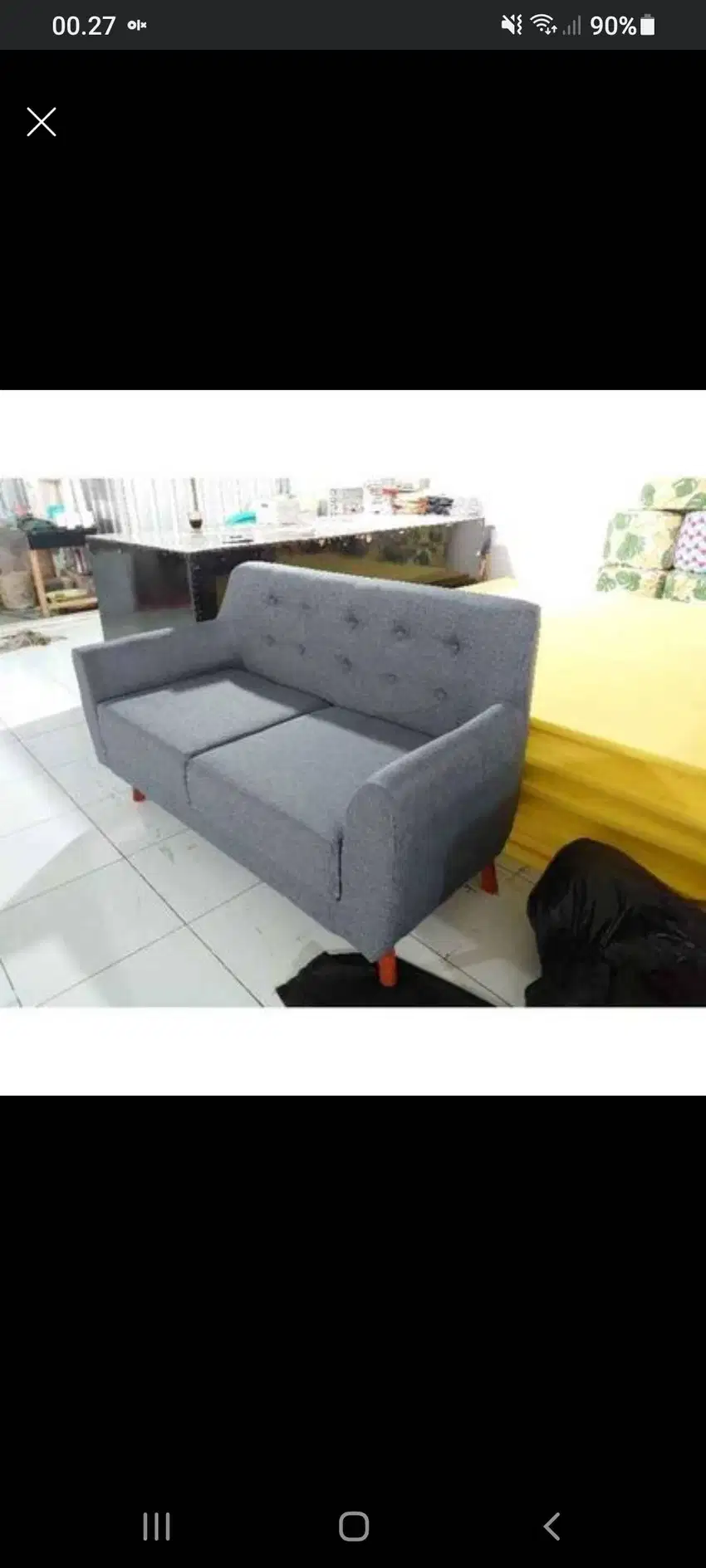 Sofa Retro scandinavian minimalis 2 seater