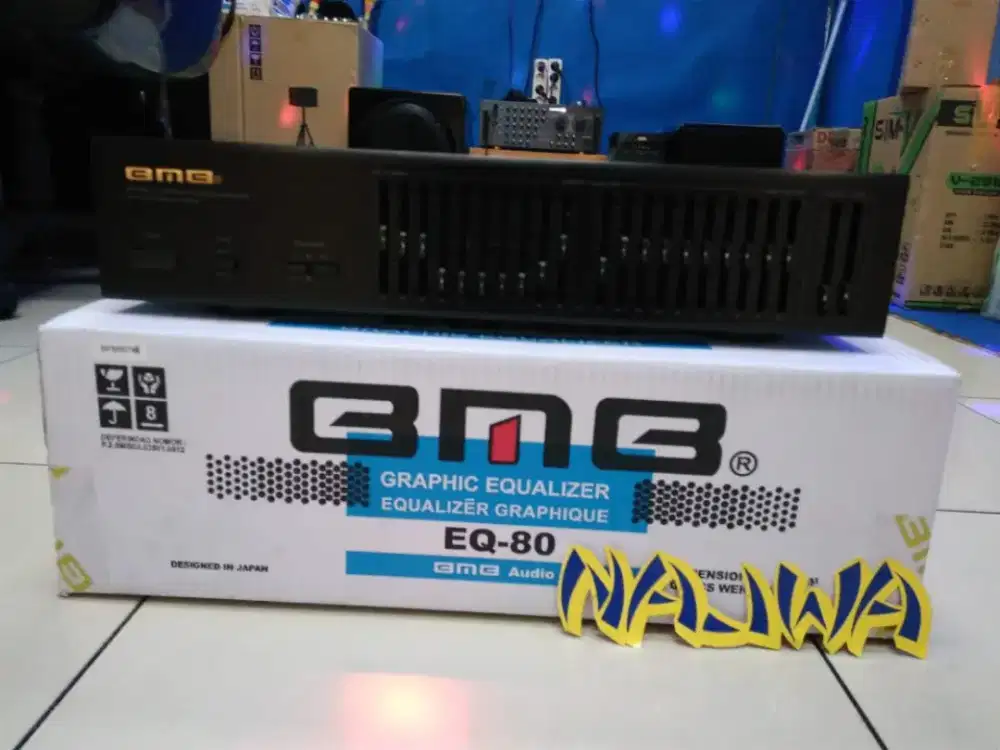 Equalizer BmB EQ - 80 Suara Jadi Halus Dan Indah